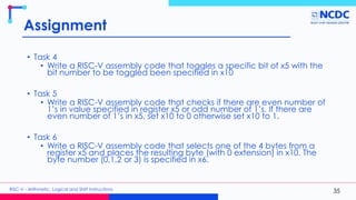 Shift Left Arithmetic Risc V Arithmetic, Logical and Shift Instructions.pdf