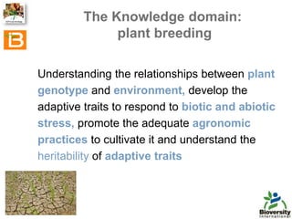 The Crop Ontology: a resource for enabling access to breeders’ data 