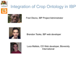 The Crop Ontology: a resource for enabling access to breeders’ data 