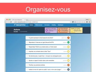 « Notre ambition : équiper le 1M de
TPE qui n’a pas encore de site Internet !
»
Réussir-en.fr est une initiative de l’AFNI...