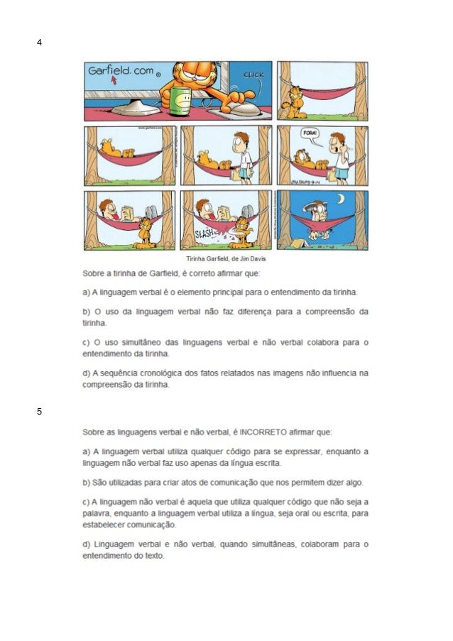 2º atividade avaliativa lpfp - 2º sem -linguagem verbal e não verbal