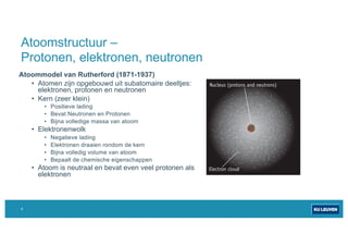 2 Atoombouw en periodiek systeem from a masters degree | PDF