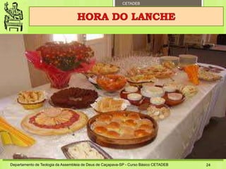 CETADEB
Departamento de Teologia da Assembleia de Deus de Caçapava-SP - Curso Básico CETADEB 24
 