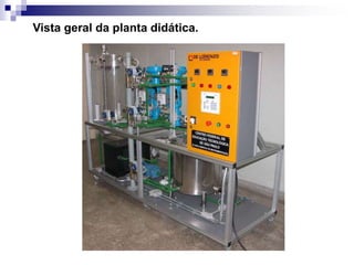 Vista geral da planta didática.
 