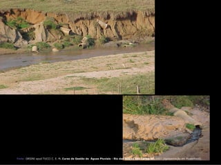 Fonte: ORSINI apud TUCCI C. E. M. Curso de Gestão de Águas Pluviais - Rio das Pedras São Carlos SP. 2007 [Apresentação em PowerPoint].
 