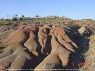 Fonte: Achei Tudo. Disponível em: http://www.achetudoeregiao.com.br/animais/erosao.htm. Acesso em: 19 nov. 2008.
 