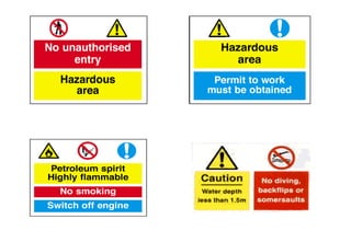 KNOW YOUR CONSTRUCTION SAFETY SIGNS. | PDF