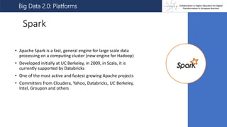Available platforms for Big Data 2.0 | PPT