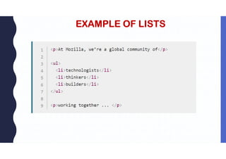 2a web technology html basics 1 | PDF