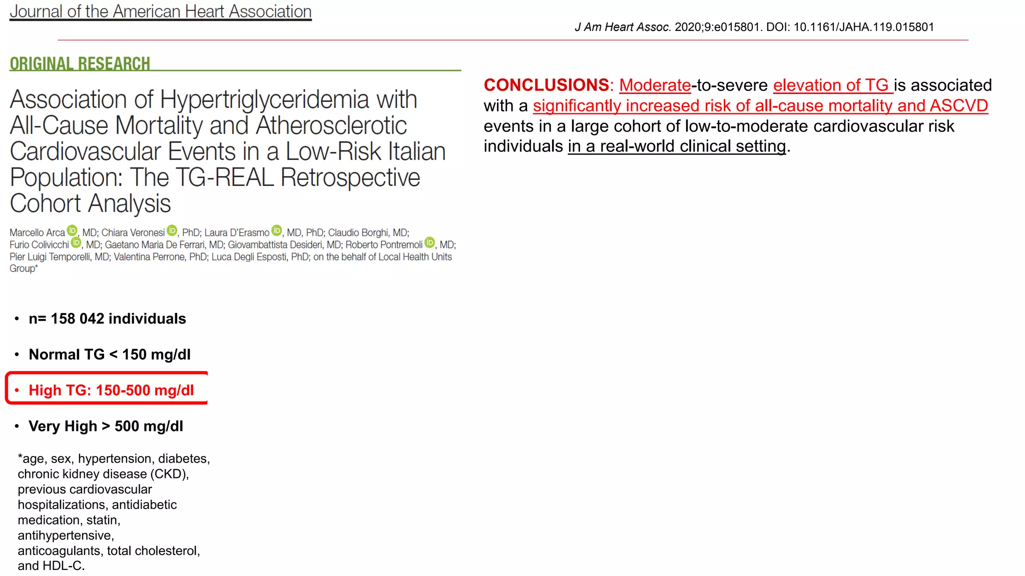 Residual CV risk: what is this? Role of lipids and inflammation and how ...