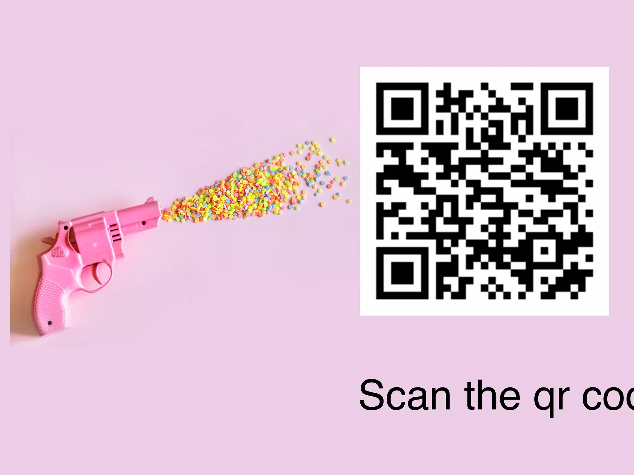 Scan the qr cod
 
