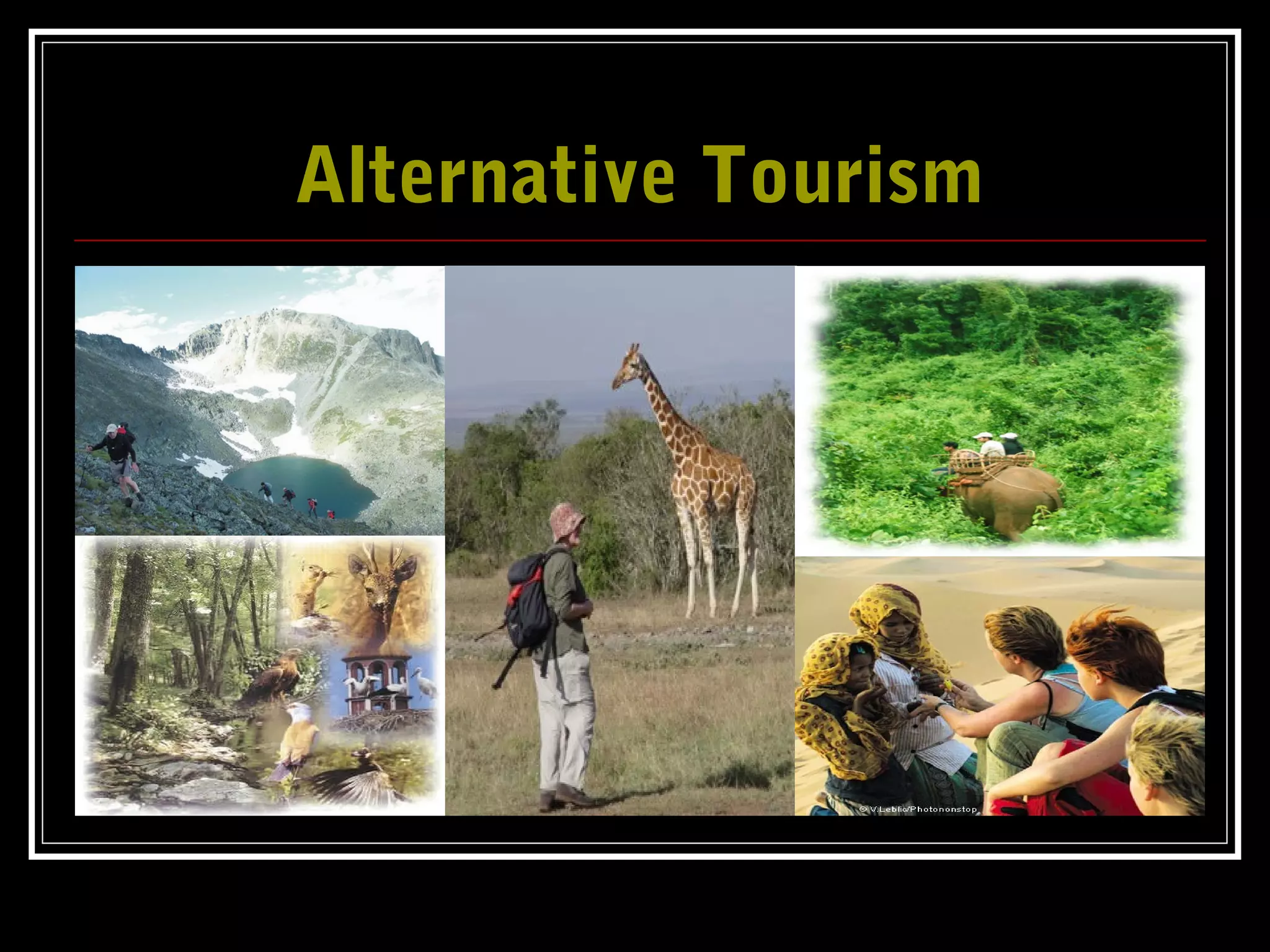 Alternative TourismAlternative Tourism
 