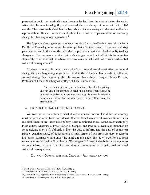 example of plea bargaining Background | the plea agreement project.