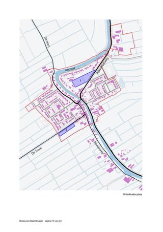 Dorpsvisie Baambrugge - pagina 15 van 34
Ontwikkellocaties
 