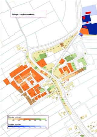 Dorpsvisie Baambrugge - pagina 31 van 34
Bijlage 1: ouderdomskaart
 