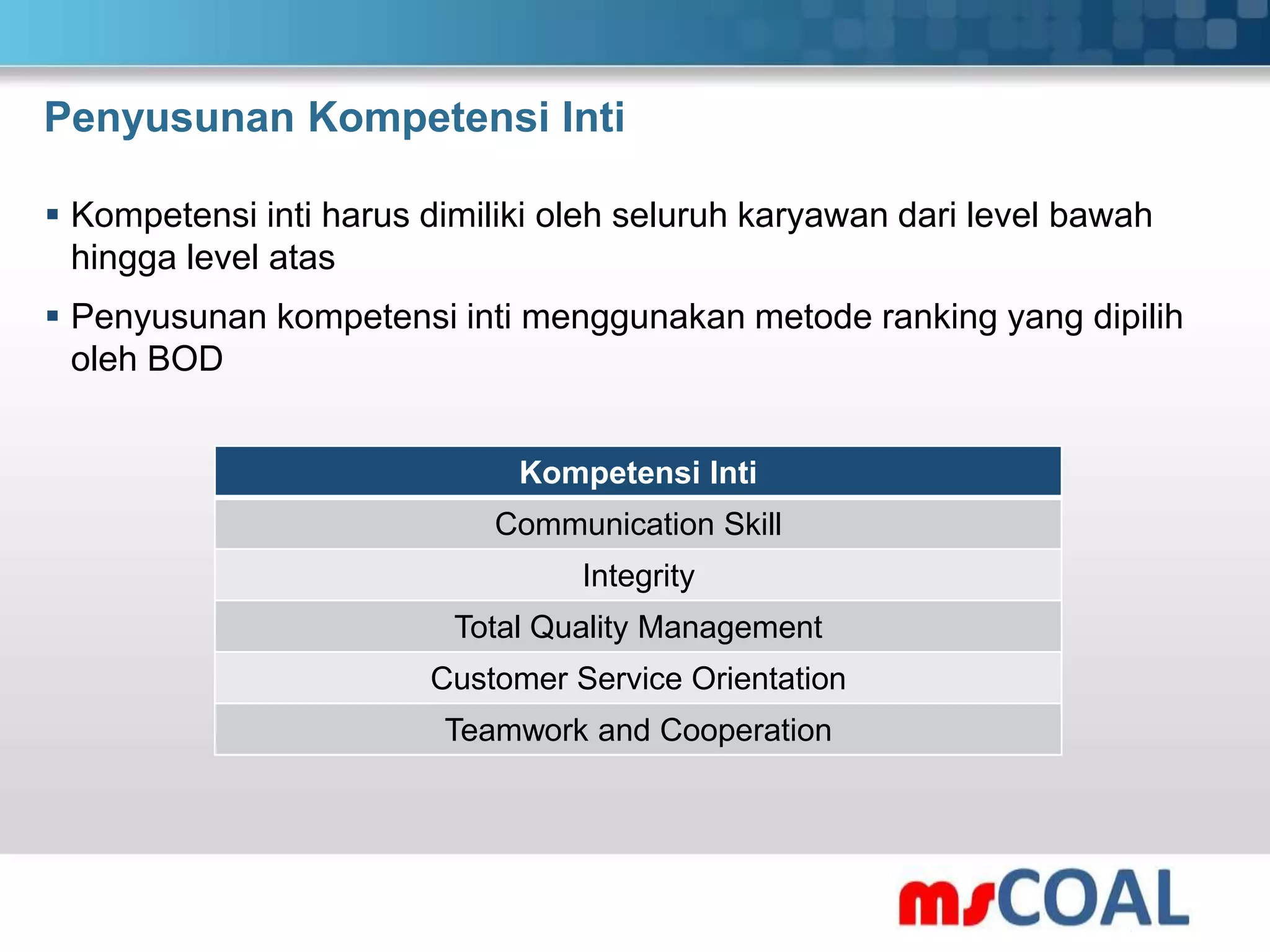 Developing matrix competency | PPT