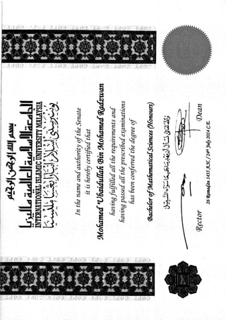 sijil Abis Degree