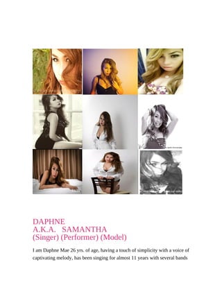 Daphne Singing Profile Pdf Daphne Singing Profile Pdf