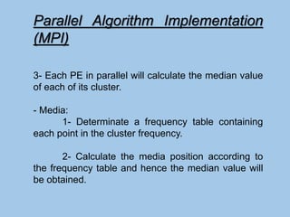 Parallel Algorithms K – means Clustering | PDF