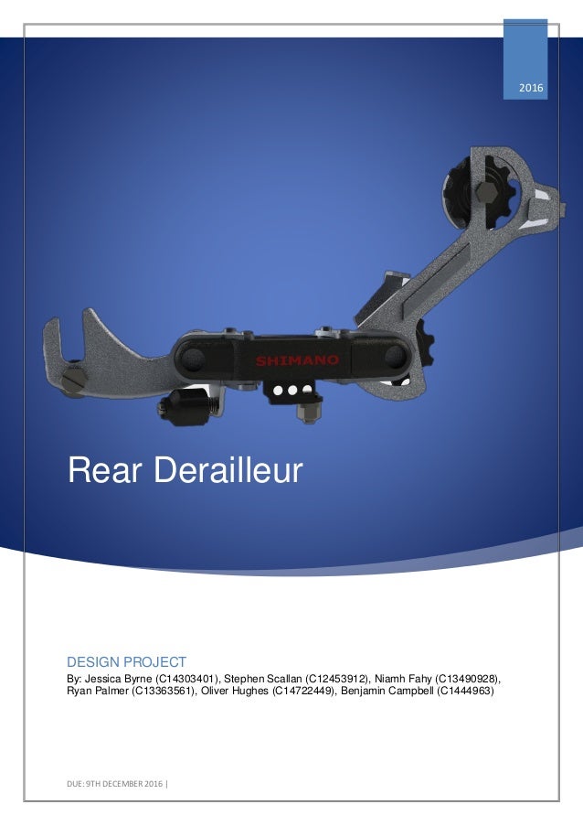 power index system rear derailleur