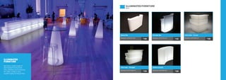 ILLUMINATED
FURNITURE
We have a wide range of
illuminated furniture for
hire; whether you’re looking
for a Bar, Cubes or any
modern party furniture hire.
--------------------------
illuminated FURNITURE
Bars
Space Bar
Tetris Bar - Straight
£
130Dimensions:W:145.5D:80H:110
Circular Bar Tetris Bar - Corner
Snake Counter
£
100Dimensions:W:165D:60H:100
£
100Dimensions:W:97D:80H:110£
140Dimensions:W:160D:61H:109 £
135Dimensions:W:175D:75H:110
 
