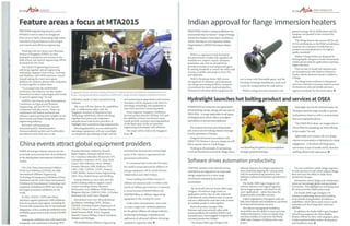 Oil and Gas Asia Feb Issue - OSEA Coverage