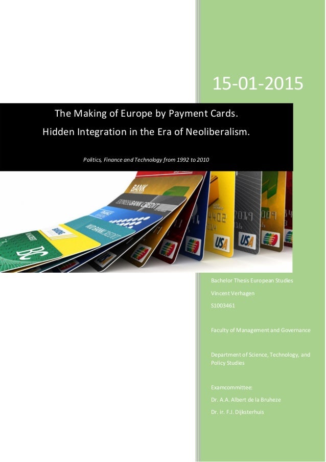 Bachelor thesis mobile payment