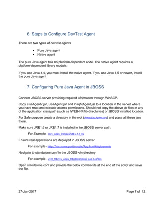 Java Agent Virtualization | DOC
