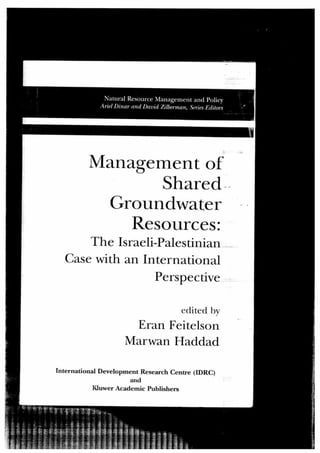 management of shared groundwater resources.PDF