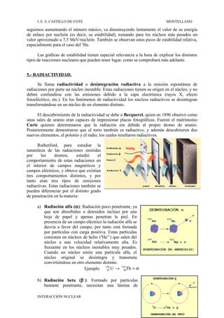2º Bachillerato: Interaccion Nuclear