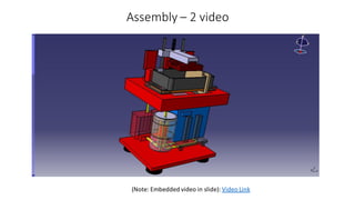 Assembly – 2 video
(Note: Embedded video in slide): Video Link
 