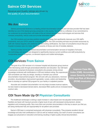 Saince CDI Services