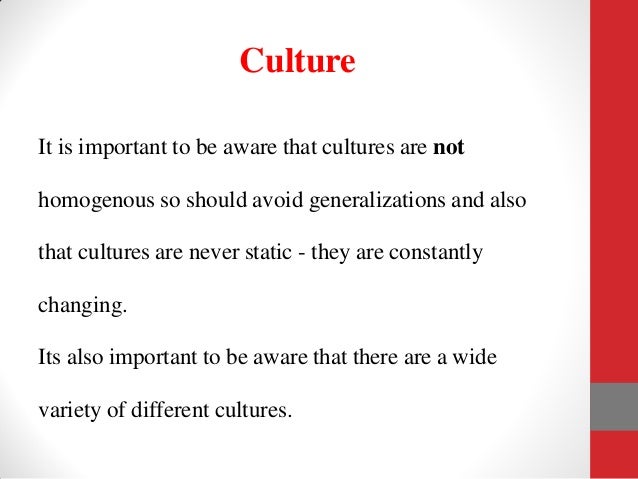 Why is culture so important to society?