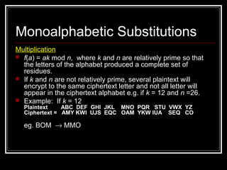 Basic Encryption Decryption Chapter 2 | PPT