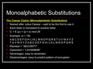 Basic Encryption Decryption Chapter 2 | PPT