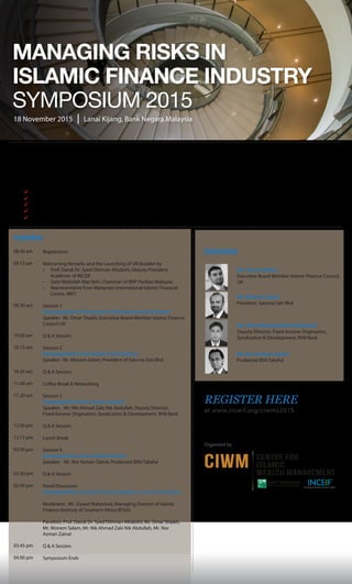 Islamic Risk POSTER-Islamic Risk Management Symposium 2015 (3) | PDF