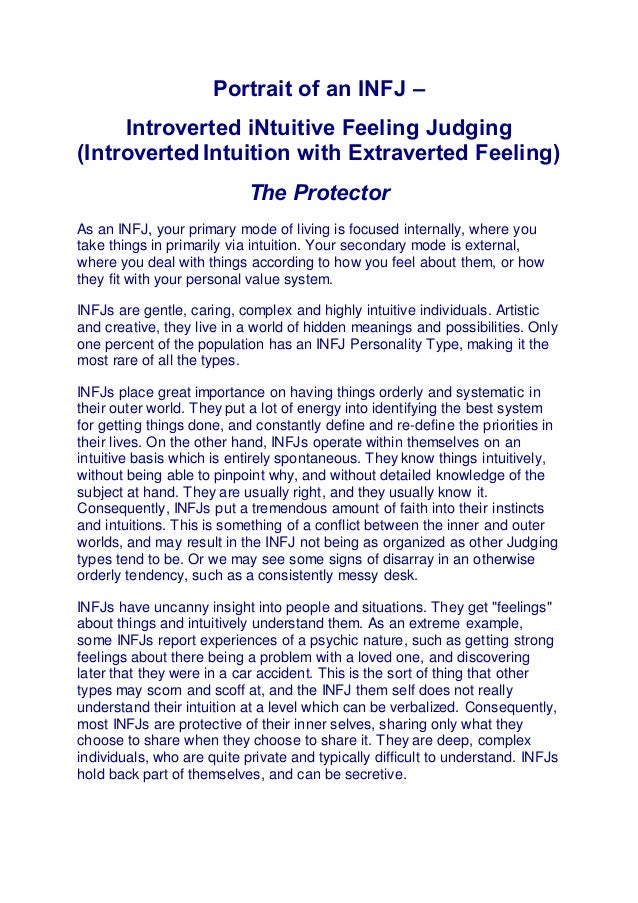 infj personality