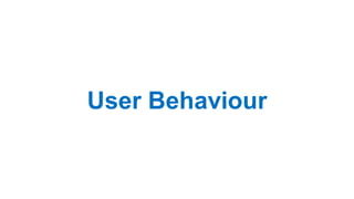 User Behaviour
 