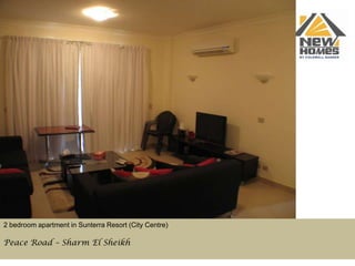 2 bedroom apartment in Sunterra Resort (City Centre) Peace Road– Sharm El Sheikh 