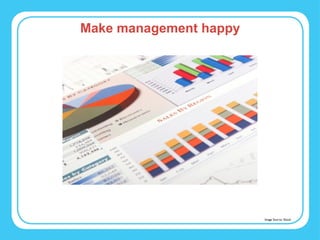 Make management happy Image Source: iStock 