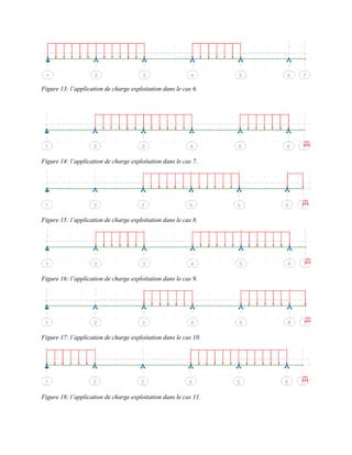 Figure 13: l’application de charge exploitation dans le cas 6.
Figure 14: l’application de charge exploitation dans le cas 7.
Figure 15: l’application de charge exploitation dans le cas 8.
Figure 16: l’application de charge exploitation dans le cas 9.
Figure 17: l’application de charge exploitation dans le cas 10.
Figure 18: l’application de charge exploitation dans le cas 11.
 