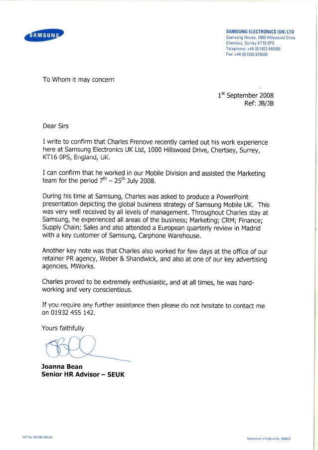 Samsung internship review, 2008