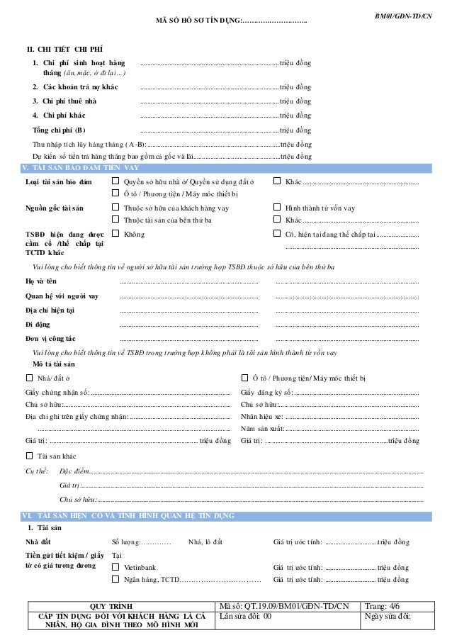 2 bieu mau 01 giay de nghi vay von