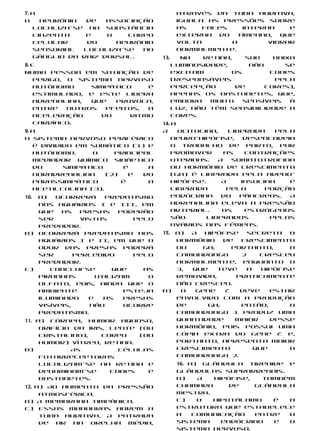 7. a                                      através da tuba auditiva,
O    neurônio  de   associação            iguala as pressões sobre
   localiza-se na substância              as    faces   interna    e
   cinzenta    e    o   corpo             externa  do tímpano,   que
   celular     do     neurônio            volta       a       vibrar
   sensorial  localiza-se   no            normalmente.
   gânglio da raiz dorsal.         13.     Na   retina,   sob    baixa
8. c                                     luminosidade,     não      se
Numa pessoa em situação de               excitam       os       cones
   perigo, o sistema nervoso             (responsáveis           pela
   autônomo     simpático    é           percepção      de     cores),
   estimulado, e este libera             apenas os bastonetes, que,
   adrenalina,  que   provoca,           embora   muito   sensíveis  à
   entre   outros   efeitos, a           luz, não têm sensibilidade a
   aceleração      do    ritmo           cores.
   cardíaco.                       14. a
9. a                               A     ocitocina,    liberada   pela
O sistema nervoso periférico           neuro-hipófise,     desencadeia
   é dividido em somático (1) e        o trabalho de parto, por
   autônomo.      O    principal       promover       as   contrações
   mediador químico sináptico          uterinas.    A   somatotrofina
   do      simpático     é     a       ou hormônio de crescimento
   noradrenalina     (2)   e  do       (GH) é liberada pela adeno-
   parassimpático        é     a       hipófise.     A    insulina   é
   acetilcolina (3).                   liberada        pela     porção
10.a)   Ocorrerá     predatismo        endócrina     do   pâncreas.  A
   nos aquários I e III, em            adrenalina eleva a pressão
   que   as   presas     poderão       arterial.     Os    estrógenos
   ser         vistas       pelo       são       liberados       pelos
   predador.                           ovários nas fêmeas.
b) Ocorrerá predatismo nos         15.a) A   hipófise   secreta    o
   aquários I e II, em que o          hormônio    de  crescimento
   odor das presas poderá             ou    GH;     portanto,      o
   ser       percebido      pelo      camundongo      2    cresceu
   predador.                          normalmente, enquanto o
c)    Conclui-se       que    as      3,  que   teve    a   hipófise
   piranhas        utilizam    o      removida,      praticamente
   olfato, pois, ainda que o          não cresceu.
   ambiente               esteja   b)  O   gene   Z   deve    estar
   iluminado     e   as   presas      envolvido com a produção
   visíveis,      não     ocorre      de      GH;     então,       o
   predatismo.                        camundongo 1 produz uma
11. a) Córnea, humor aquoso,          quantidade     maior    desse
     orifício da íris, lente (ou      hormônio, pois possui uma
     cristalino),    corpo   (ou      cópia extra do gene Z e,
     humor) vítreo, retina.           portanto, apresenta maior
b)           As          células      crescimento         que      o
     fotorreceptoras                  camundongo 2.
     localizam-se na retina e             16. a) Glândula tireoide e
     denominam-se      cones   e          glândulas suprarrenais.
     bastonetes.                          b)    A  hipófise,  também
12. a) Ao aumento da pressão              chamada      de    glândula
     atmosférica.                         mestra.
b) A membrana timpânica.                  c)    O  hipotálamo    é  a
c) Essas manobras abrem a                 estrutura que estabelece
     tuba auditiva. A entrada             a    comunicação   entre  o
     de ar na orelha média,               sistema    endócrino   e  o
                                          sistema nervoso.
 