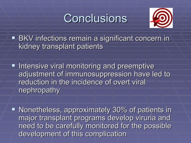 2 bk virus infection post renal transplant | PPT