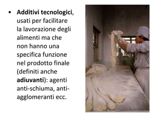 Additivi alimentari | PPT