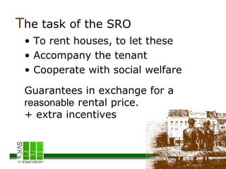 Social Renting Social Rental Agencies in Belgium | PPT