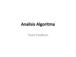 Comprehensive Analysis of Algorithm Efficiency and Complexity | PPT