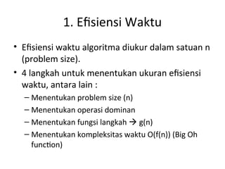 Comprehensive Analysis of Algorithm Efficiency and Complexity | PPT
