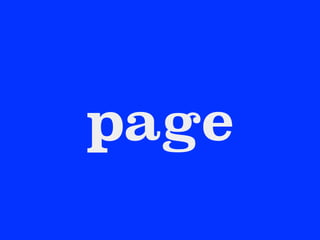 page
 